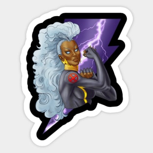 Respect the Storm Sticker